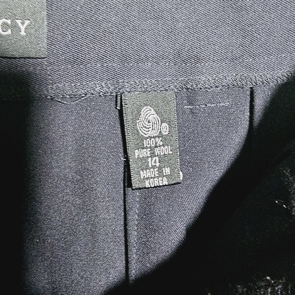 Linda for Ellen Tracy navy blue Trouser Pants 14 nwt - Picture 7 of 8